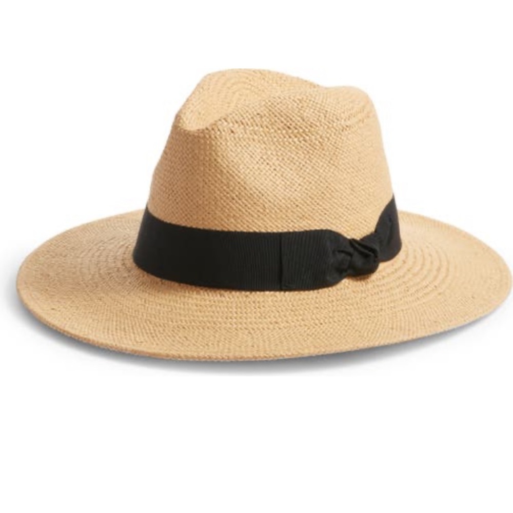 NWOT Packable Straw Hat